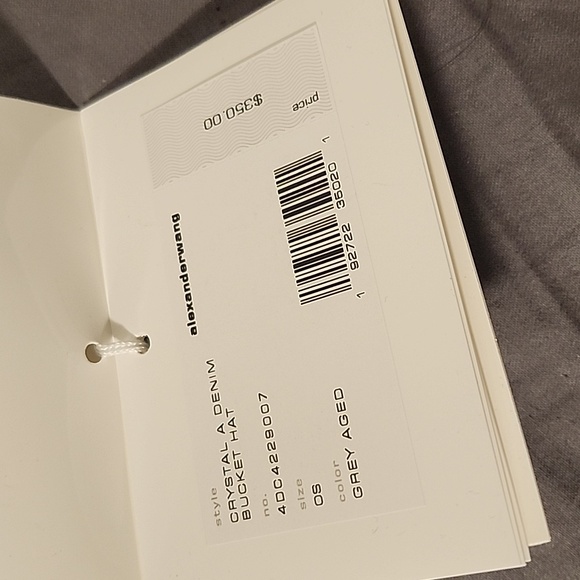 Alexander Wang Crystal Denim Bucket hat - Picture 3 of 7